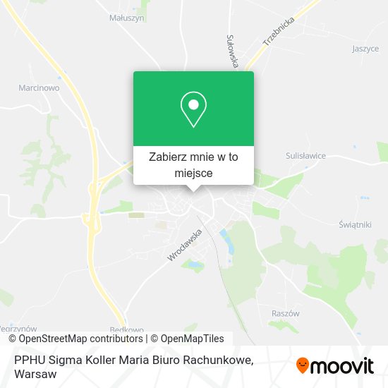 Mapa PPHU Sigma Koller Maria Biuro Rachunkowe