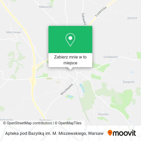 Mapa Apteka pod Bazyliką im. M. Miszewskiego