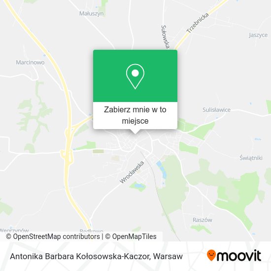 Mapa Antonika Barbara Kołosowska-Kaczor