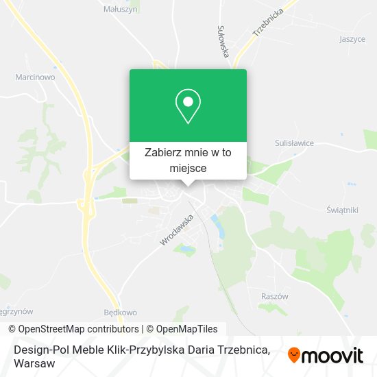 Mapa Design-Pol Meble Klik-Przybylska Daria Trzebnica