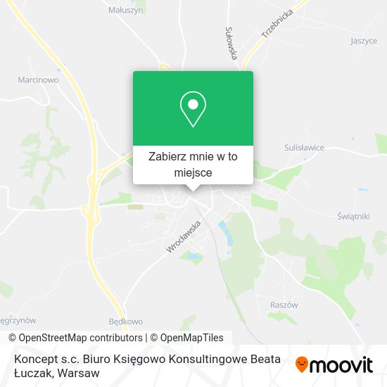 Mapa Koncept s.c. Biuro Księgowo Konsultingowe Beata Łuczak