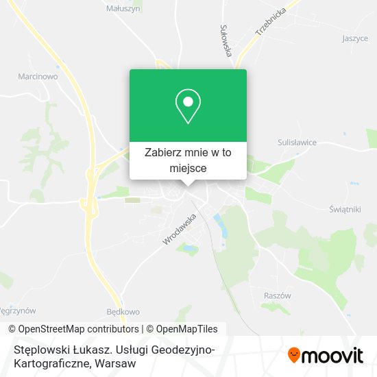 Mapa Stęplowski Łukasz. Usługi Geodezyjno-Kartograficzne