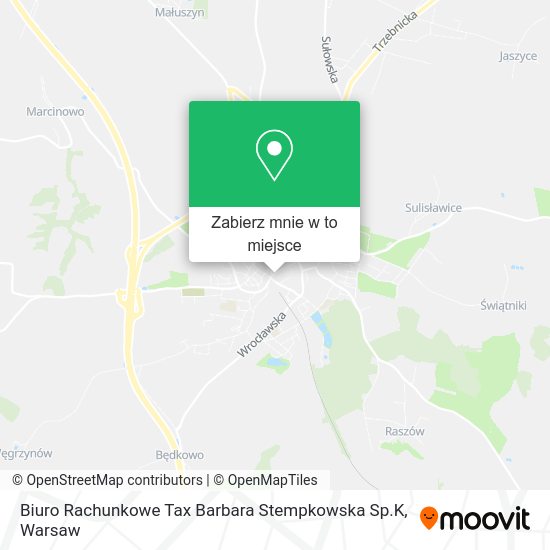 Mapa Biuro Rachunkowe Tax Barbara Stempkowska Sp.K