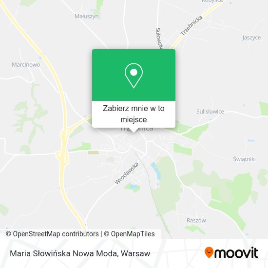 Mapa Maria Słowińska Nowa Moda