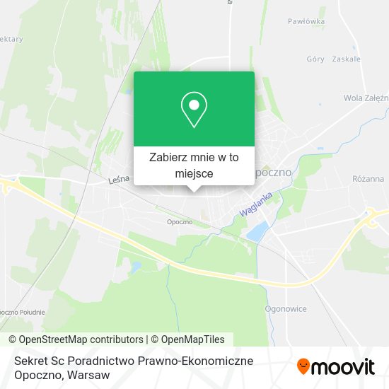 Mapa Sekret Sc Poradnictwo Prawno-Ekonomiczne Opoczno