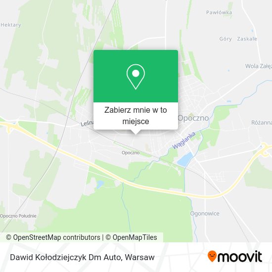 Mapa Dawid Kołodziejczyk Dm Auto