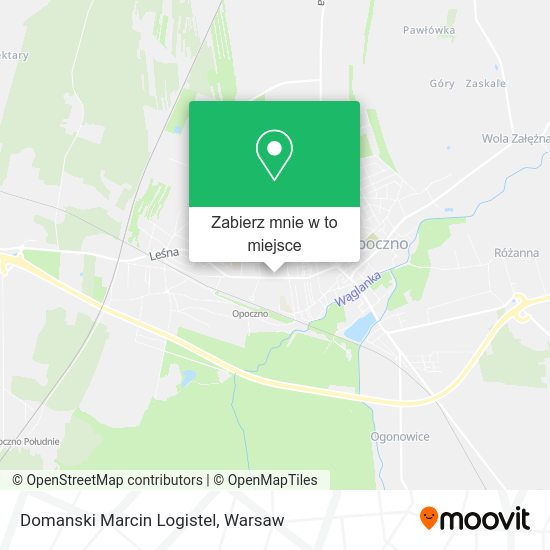 Mapa Domanski Marcin Logistel