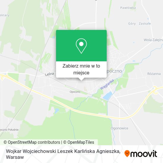 Mapa Wojkar Wojciechowski Leszek Karlińska Agnieszka