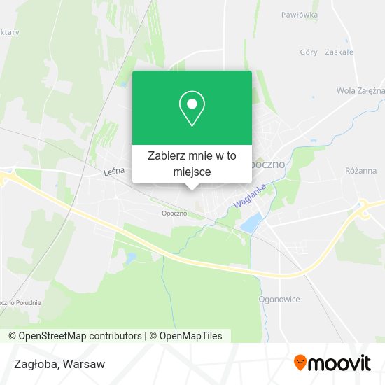 Mapa Zagłoba