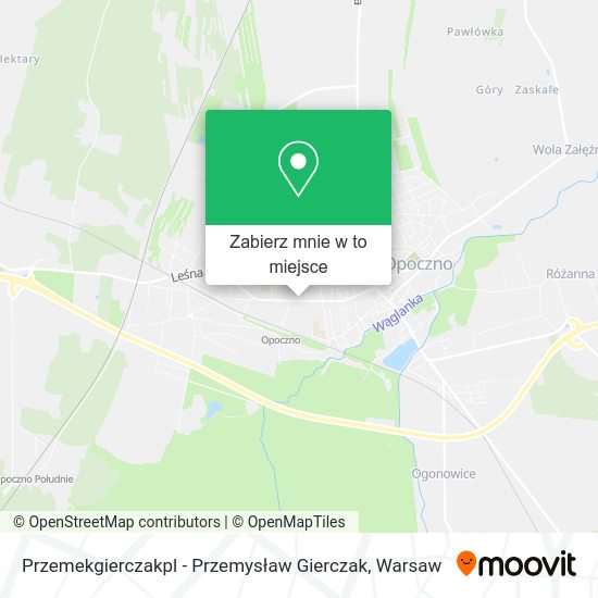 Mapa Przemekgierczakpl - Przemysław Gierczak