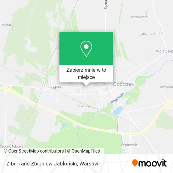 Mapa Zibi Trans Zbigniew Jabłoński