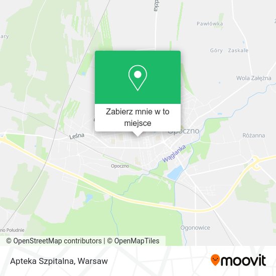 Mapa Apteka Szpitalna