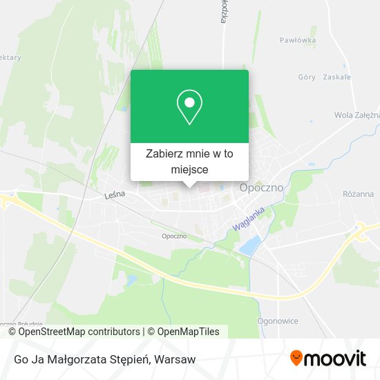 Mapa Go Ja Małgorzata Stępień