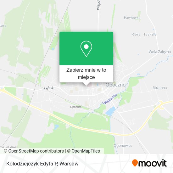 Mapa Kolodziejczyk Edyta P