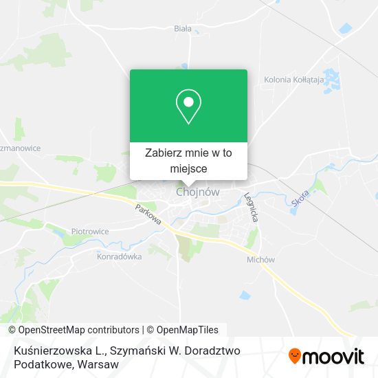 Mapa Kuśnierzowska L., Szymański W. Doradztwo Podatkowe