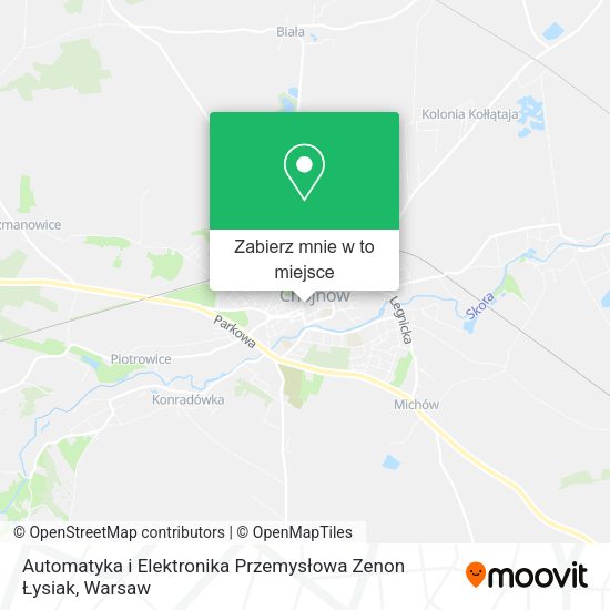 Mapa Automatyka i Elektronika Przemysłowa Zenon Łysiak