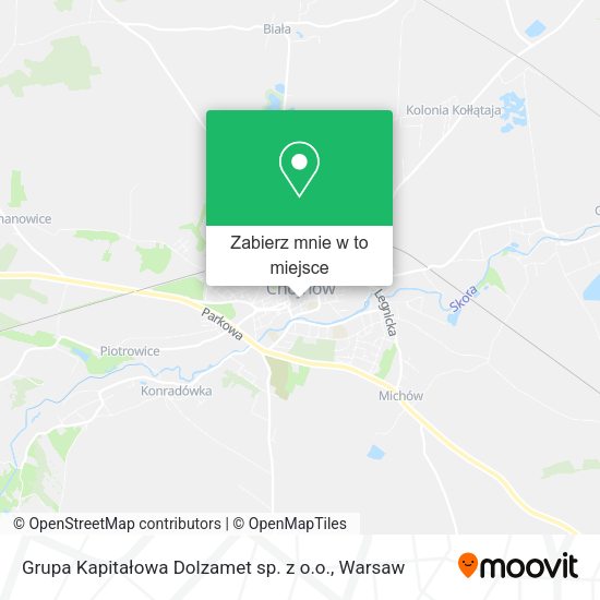 Mapa Grupa Kapitałowa Dolzamet sp. z o.o.