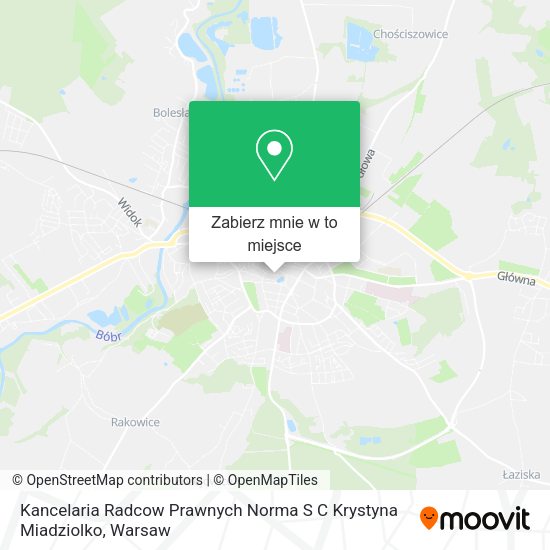 Mapa Kancelaria Radcow Prawnych Norma S C Krystyna Miadziolko