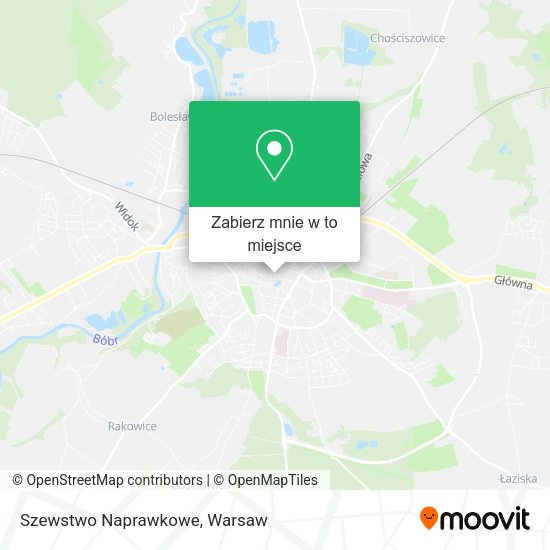 Mapa Szewstwo Naprawkowe