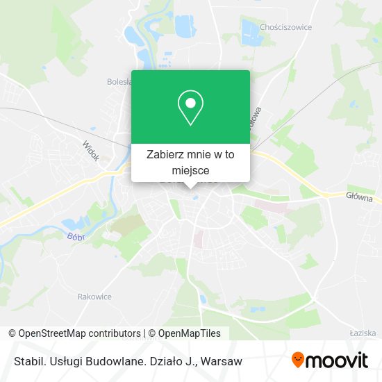 Mapa Stabil. Usługi Budowlane. Działo J.