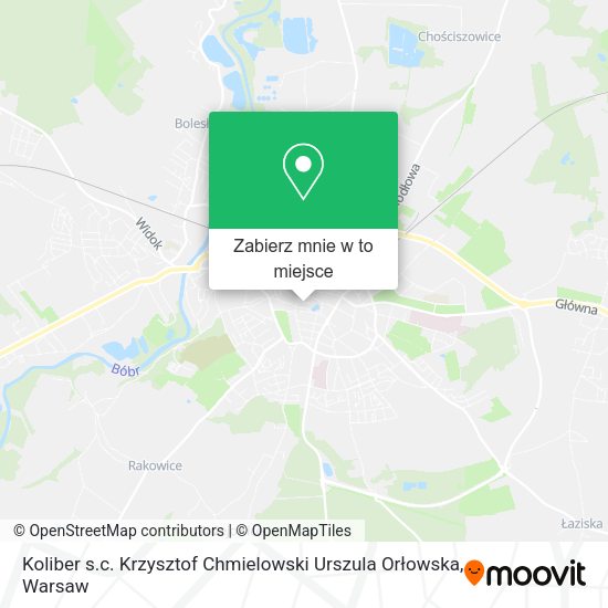 Mapa Koliber s.c. Krzysztof Chmielowski Urszula Orłowska