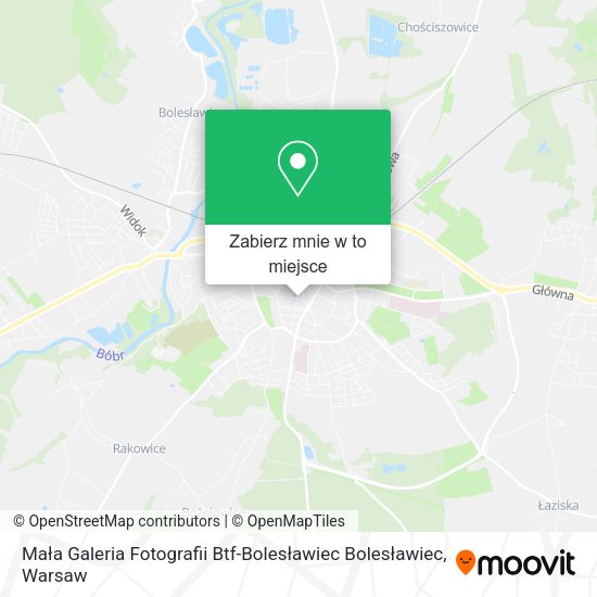 Mapa Mała Galeria Fotografii Btf-Bolesławiec Bolesławiec