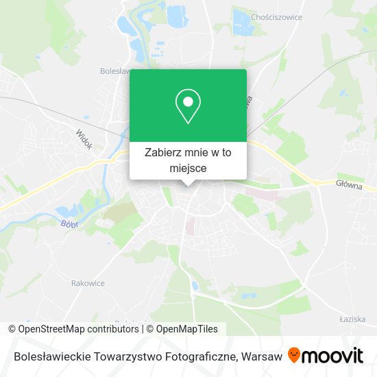 Mapa Bolesławieckie Towarzystwo Fotograficzne