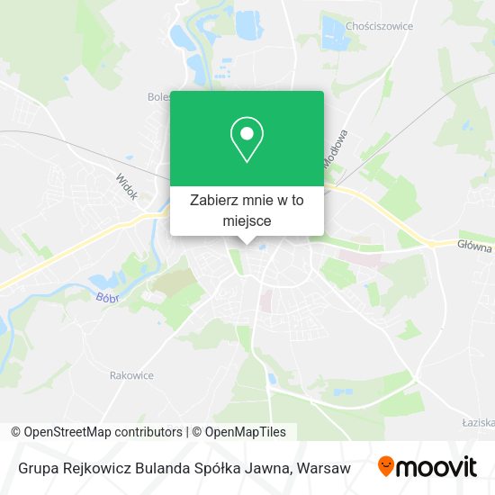 Mapa Grupa Rejkowicz Bulanda Spółka Jawna