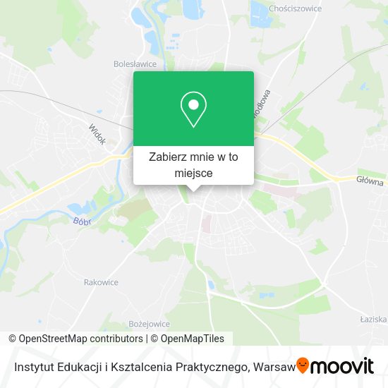 Mapa Instytut Edukacji i Ksztalcenia Praktycznego