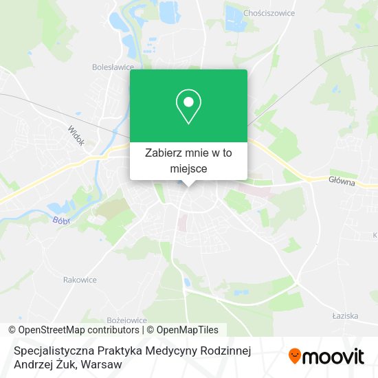 Mapa Specjalistyczna Praktyka Medycyny Rodzinnej Andrzej Żuk