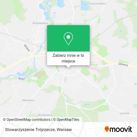 Mapa Stowarzyszenie Trójrzecze