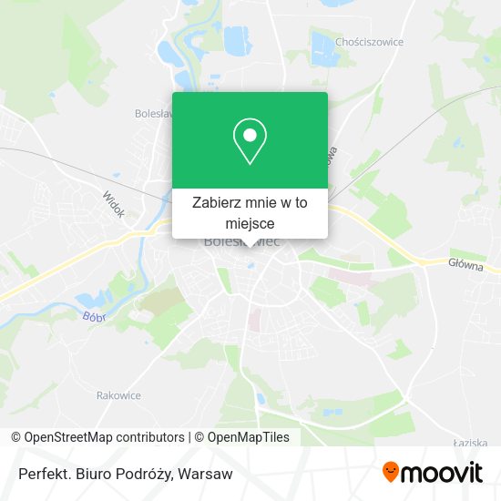 Mapa Perfekt. Biuro Podróży