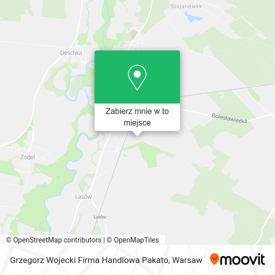 Mapa Grzegorz Wojecki Firma Handlowa Pakato