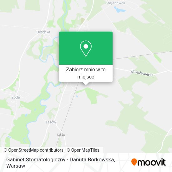 Mapa Gabinet Stomatologiczny - Danuta Borkowska