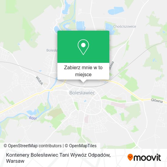 Mapa Kontenery Bolesławiec Tani Wywóz Odpadów