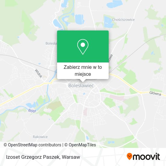 Mapa Izoset Grzegorz Paszek