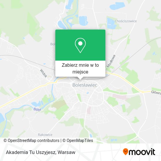 Mapa Akademia Tu Uszyjesz