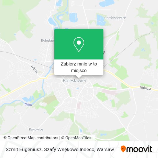 Mapa Szmit Eugeniusz. Szafy Wnękowe Indeco