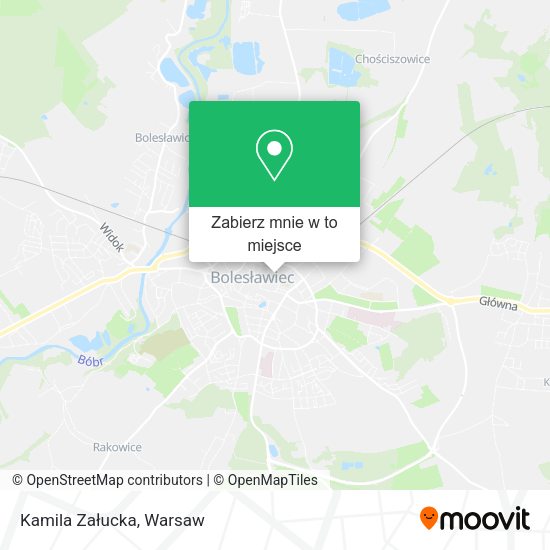 Mapa Kamila Załucka