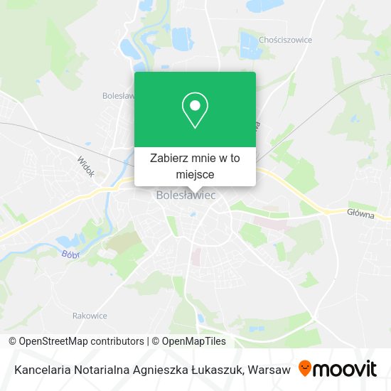 Mapa Kancelaria Notarialna Agnieszka Łukaszuk