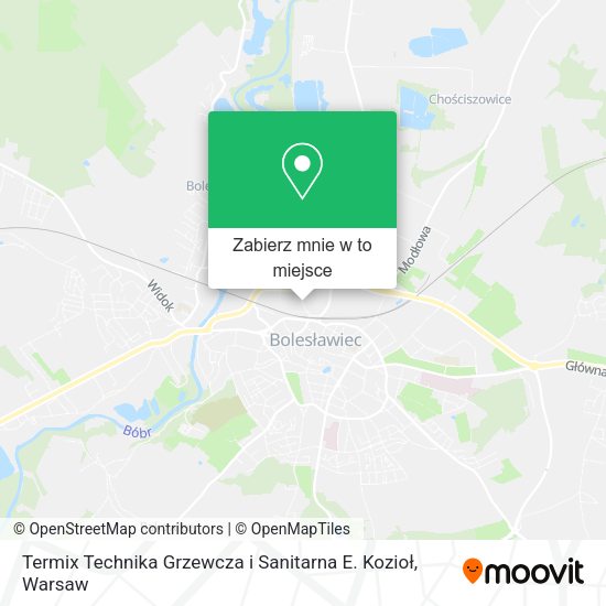 Mapa Termix Technika Grzewcza i Sanitarna E. Kozioł