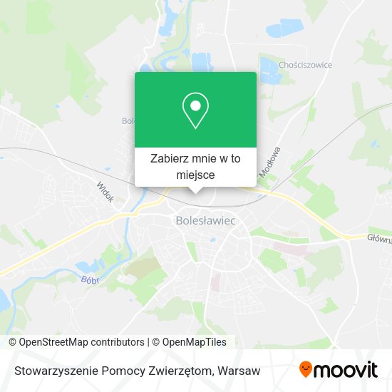 Mapa Stowarzyszenie Pomocy Zwierzętom