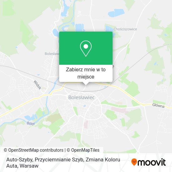 Mapa Auto-Szyby, Przyciemnianie Szyb, Zmiana Koloru Auta