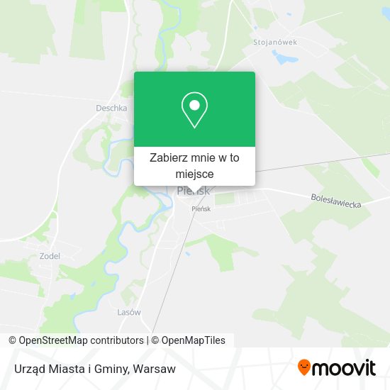 Mapa Urząd Miasta i Gminy