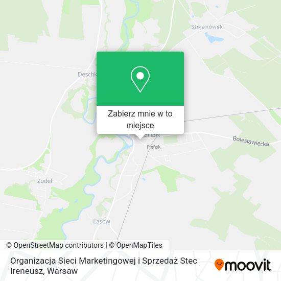 Mapa Organizacja Sieci Marketingowej i Sprzedaż Stec Ireneusz