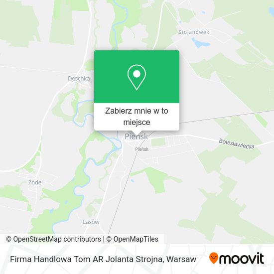 Mapa Firma Handlowa Tom AR Jolanta Strojna