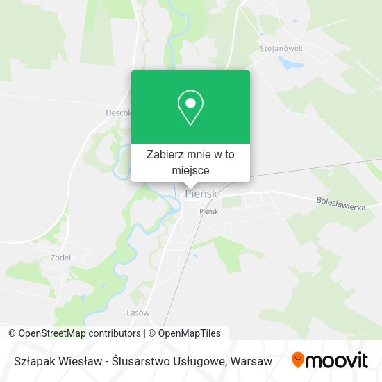 Mapa Szłapak Wiesław - Ślusarstwo Usługowe