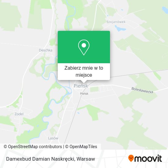 Mapa Damexbud Damian Naskręcki