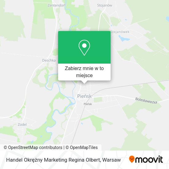 Mapa Handel Okrężny Marketing Regina Olbert