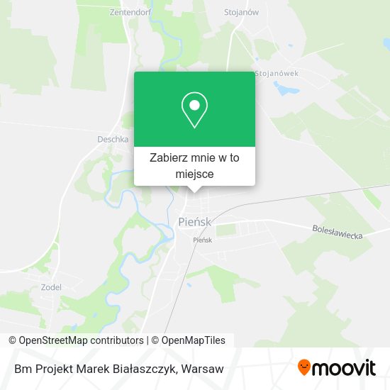 Mapa Bm Projekt Marek Białaszczyk